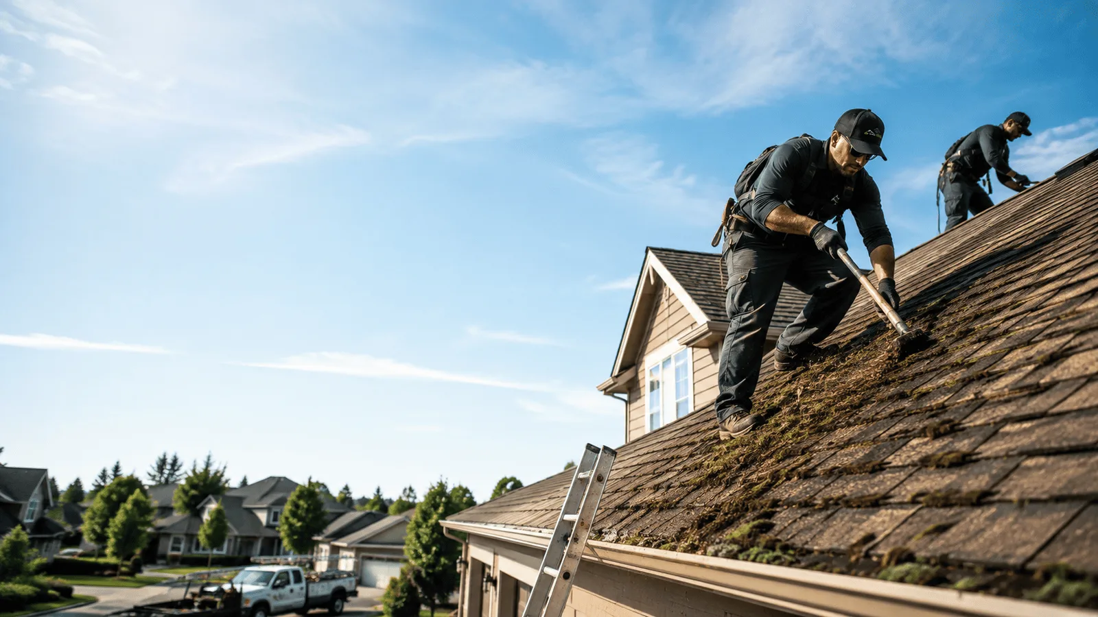 Roof Moss Removal in Eolia, MO near me